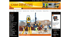 Desktop Screenshot of chansurveying.com